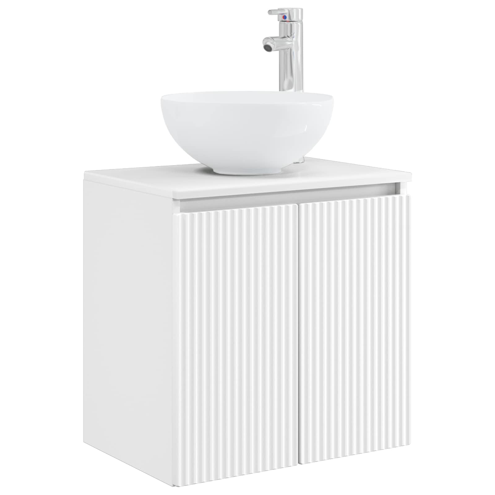 Maison Exclusive - Wandmontierte Waschtisch Weiß 49,5 X 35 X 63 C
