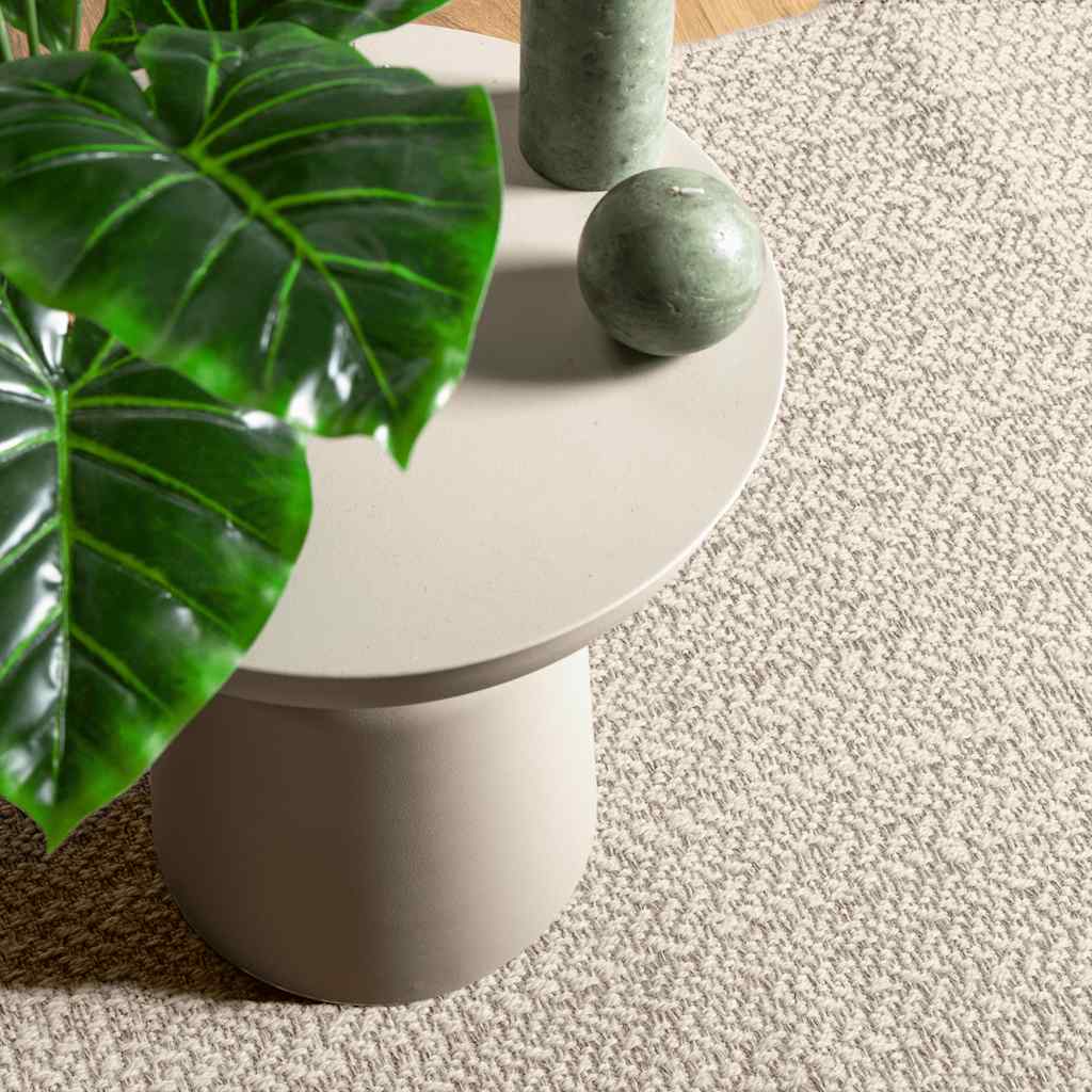 Maison Exclusive - Teppich Zizur Creme 140x200 Cm Jute-optik Indo