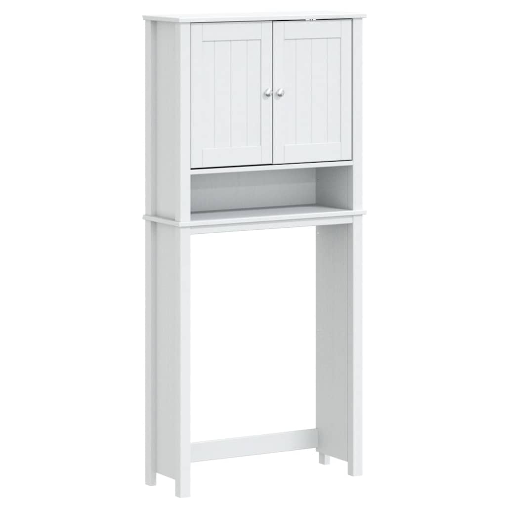 Maison Exclusive - Waschmaschinenschrank Berg Weiß 76x27x164,5 Cm