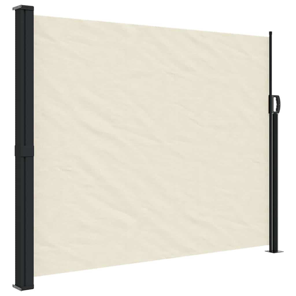 Maison Exclusive - Seitenmarkise Ausziehbar Creme 160x300 Cm
