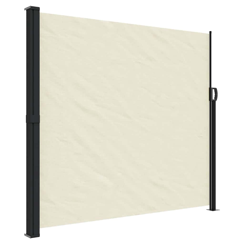 Maison Exclusive - Seitenmarkise Ausziehbar Creme 180x500 Cm