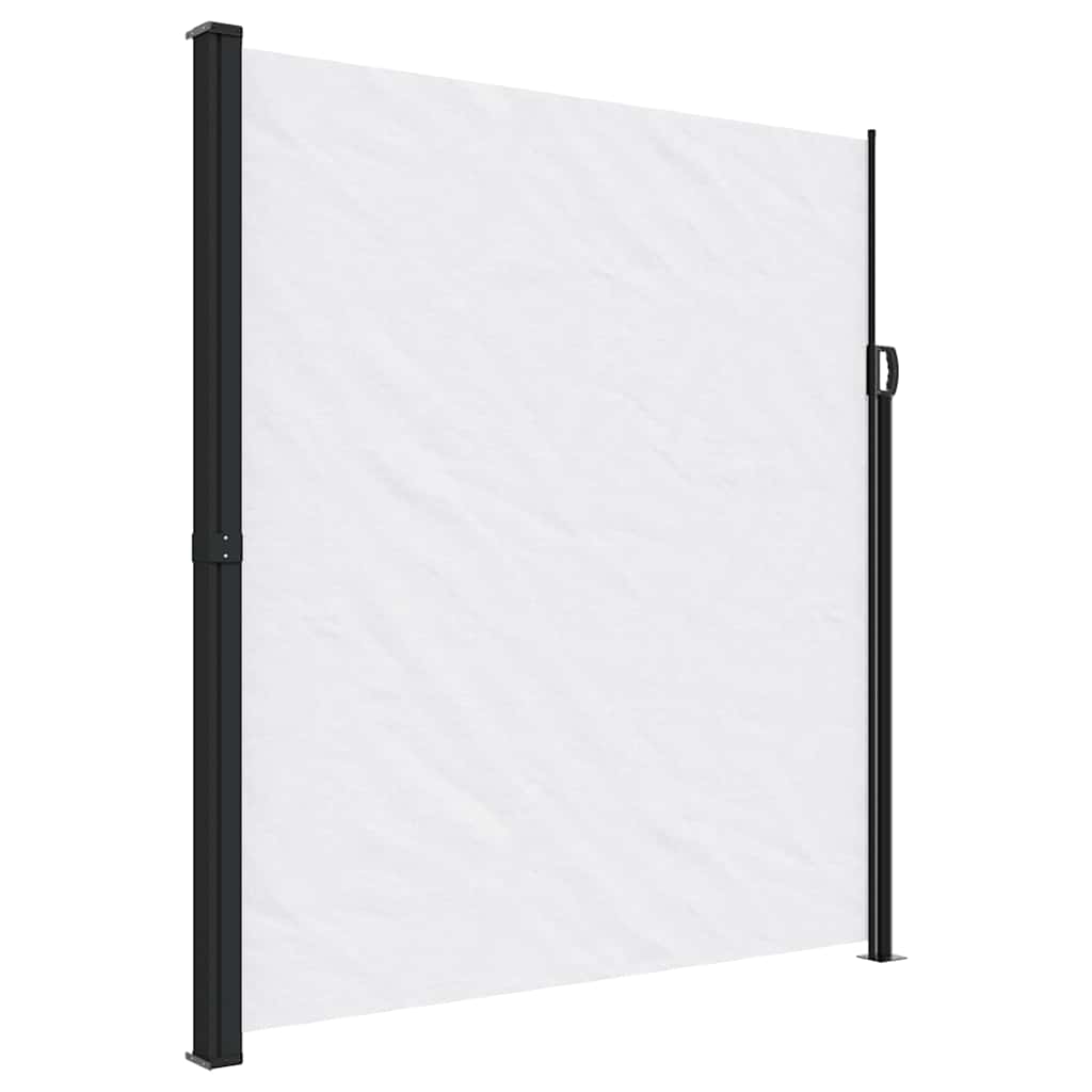 Maison Exclusive - Seitenmarkise Ausziehbar Weiß 220x500 Cm
