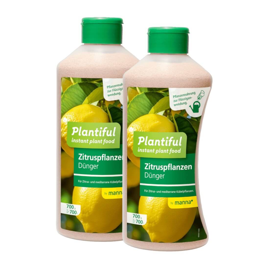 Manna Plantiful Zitrus 1400 G Dünger Mediterrane Kübelpflanzen