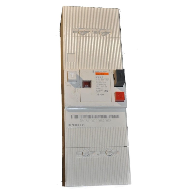 Merlin Gerin 13100 Anschluss-leistungsschalter Db90 2p 45 A 500 Ma