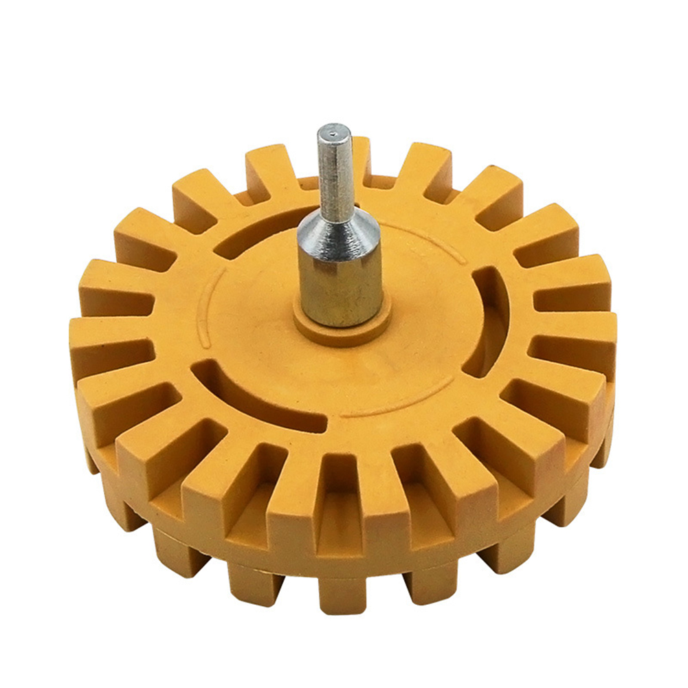 Set Aus 2 Gummirädern 100 Mm X 26 Mm Zur Effektiven Und Sicheren Entfernung Von Zierstreifenaufklebern An Autos.