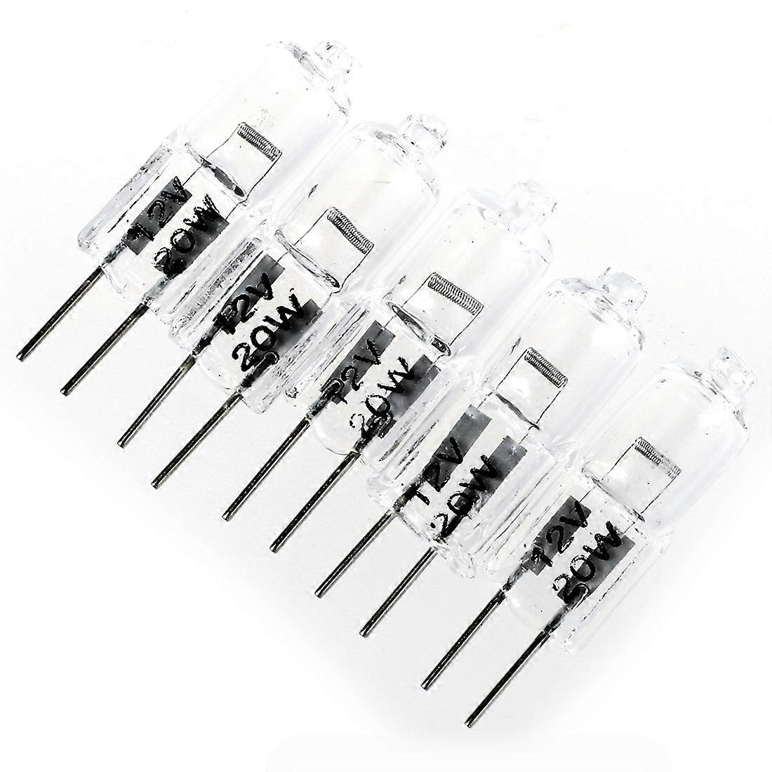 5 X G4 20w 12v Klare Halogen-kapsellampen