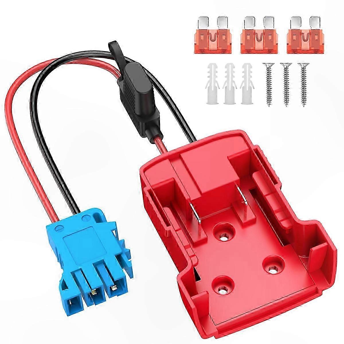 12awg-kabelbaum Mit 40a-sicherung Für M18-batterieanschlussadapter