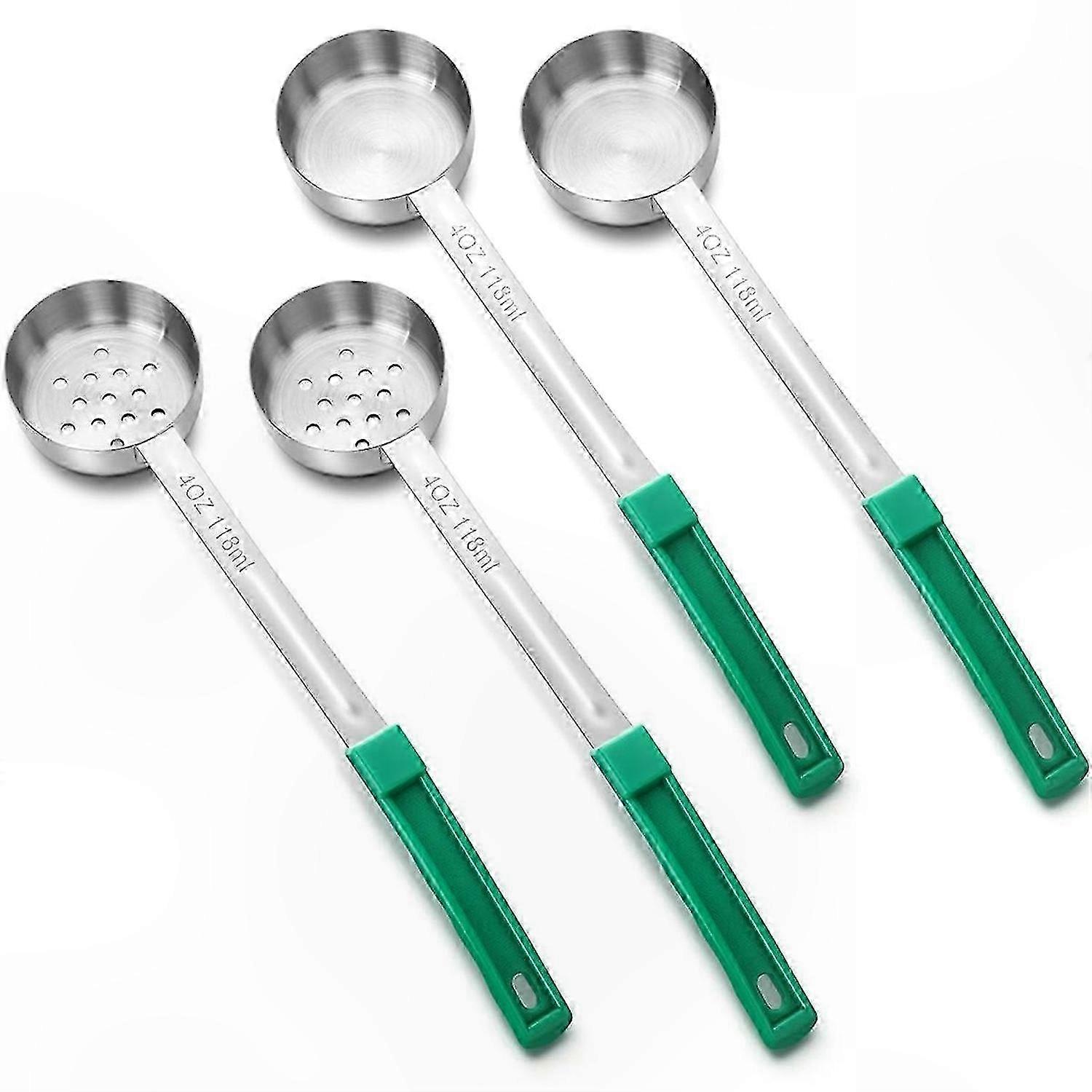 4er-set Messlöffel Zur Portionskontrolle – Ideal Für Diätmanagement Und Gesunde Ernährung