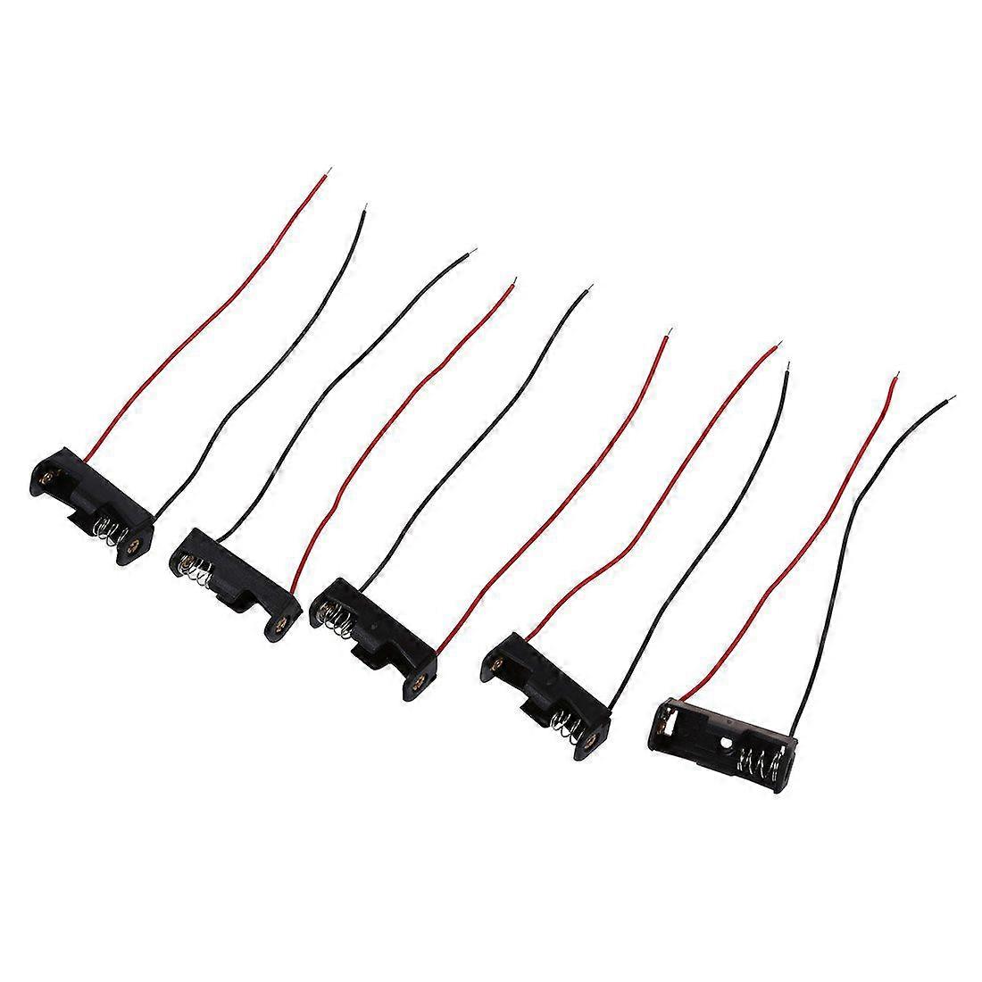 5 Stück 4,3" Kabel, Schwarze Batteriehalterung Mit Steckplatz, 1 X 12v 23a/27a