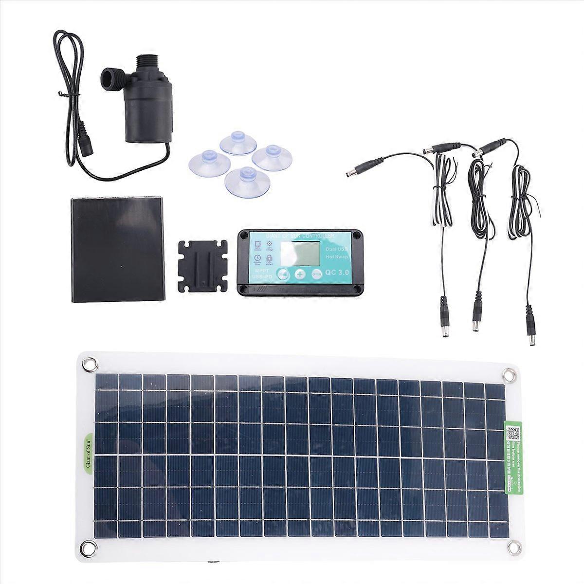 50-w-solarwasserpumpe Für Garten, Familienbrunnen, Bewässerungsanlage Und Wohnmobil