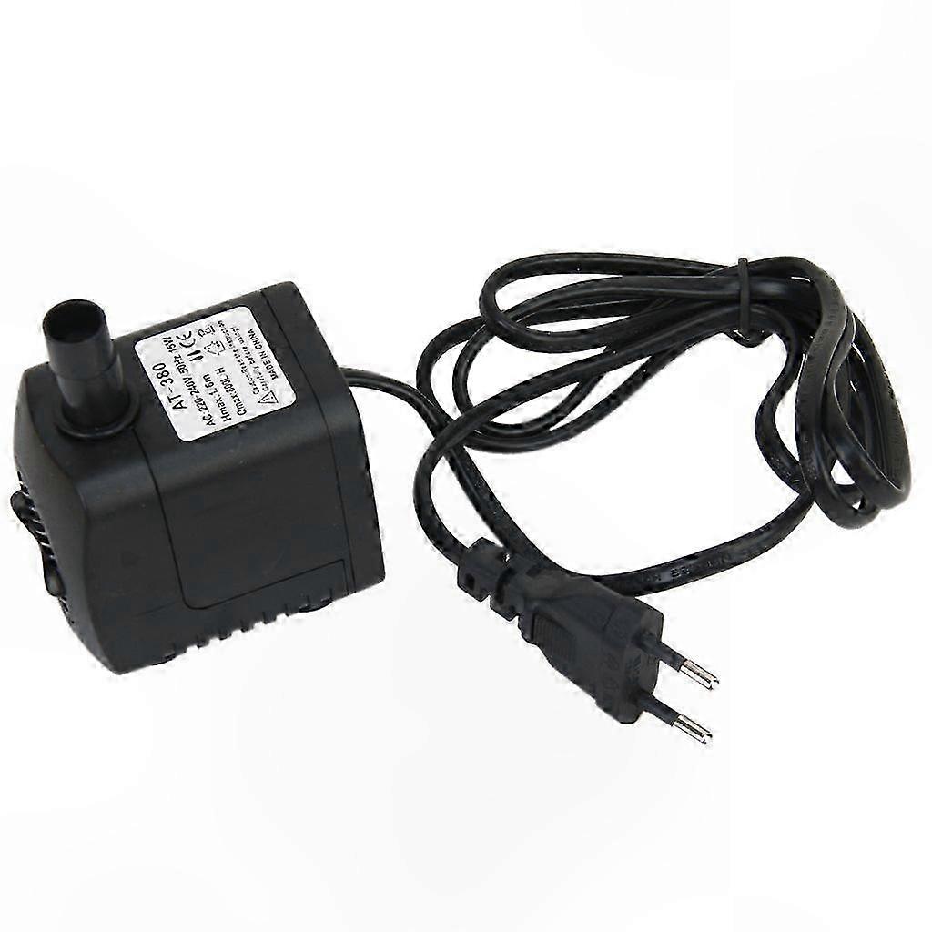 Tauchpumpe Für Springbrunnen, Teiche Und Aquarien, 15 W, Eu-stecker, 220–240 V Wechselstrom