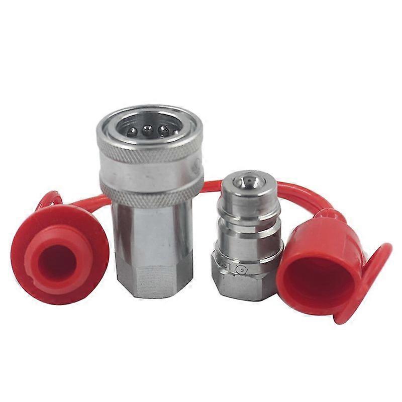 S4-04 Schnellkupplungsadapter Für Hydraulik, 1/2 Npt Iso 5675 Anschluss Für Traktoren, Standardkupplungsende, Außengewinde/innengewinde-verbindung, Für Landwirtschaftliche Anwendungen, Ersatzteilset,