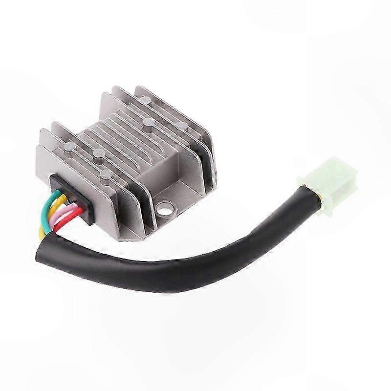 12v 4-draht-regler-gleichrichter Für 50-150cc Roller- Und Quad-motoren, Zuverlässiges Ladegerät Für Motorrad-elektrik, Langlebiges Bauteil, Kompatibel Mit Atvs