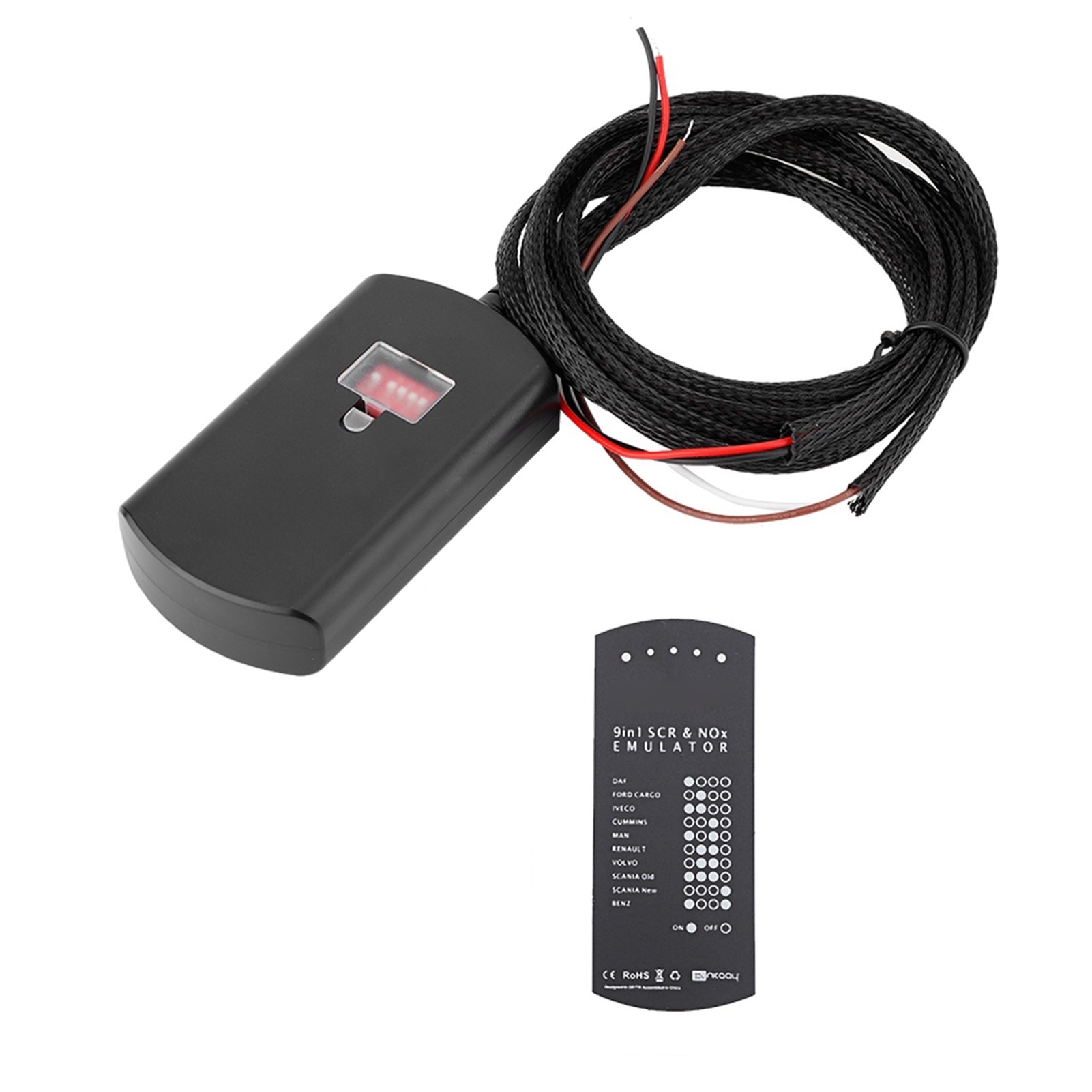 9-in-1 Adblue Obd2 Emulatorbox Für Mercedes, Man, Scania, Iveco, Daf, Renault, Cummins
