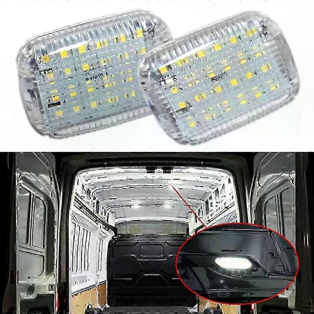6000k Weiße Led-innenraum-deckenleuchten-set (2 Stück), Kompatibel Mit Transportern Der Baujahre 2014–2023