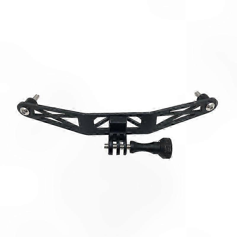 Universelle Motorradkamerahalterung, Nackenbandbefestigung, Markenübergreifend Kompatibel (2017-2021), Robuste Und Verstellbare Klemme Für Helm Und Lenker.