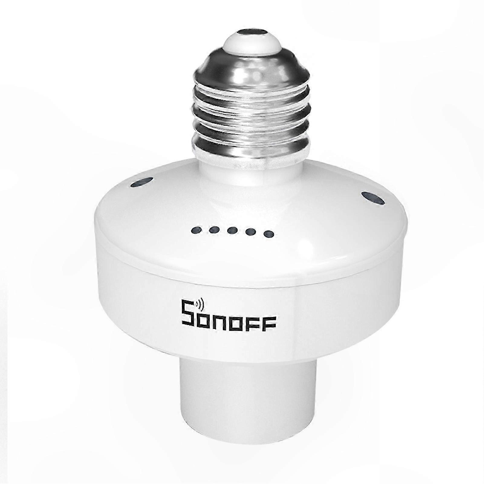 Intelligente Lampenfassung Mit 433-mhz-funk- Und Wlan-steuerung, Kompatibel Mit Alexa Und Anderen Sprachassistenten Für Zuhause, Einfache Installation Für Hausautomatisierungslösungen