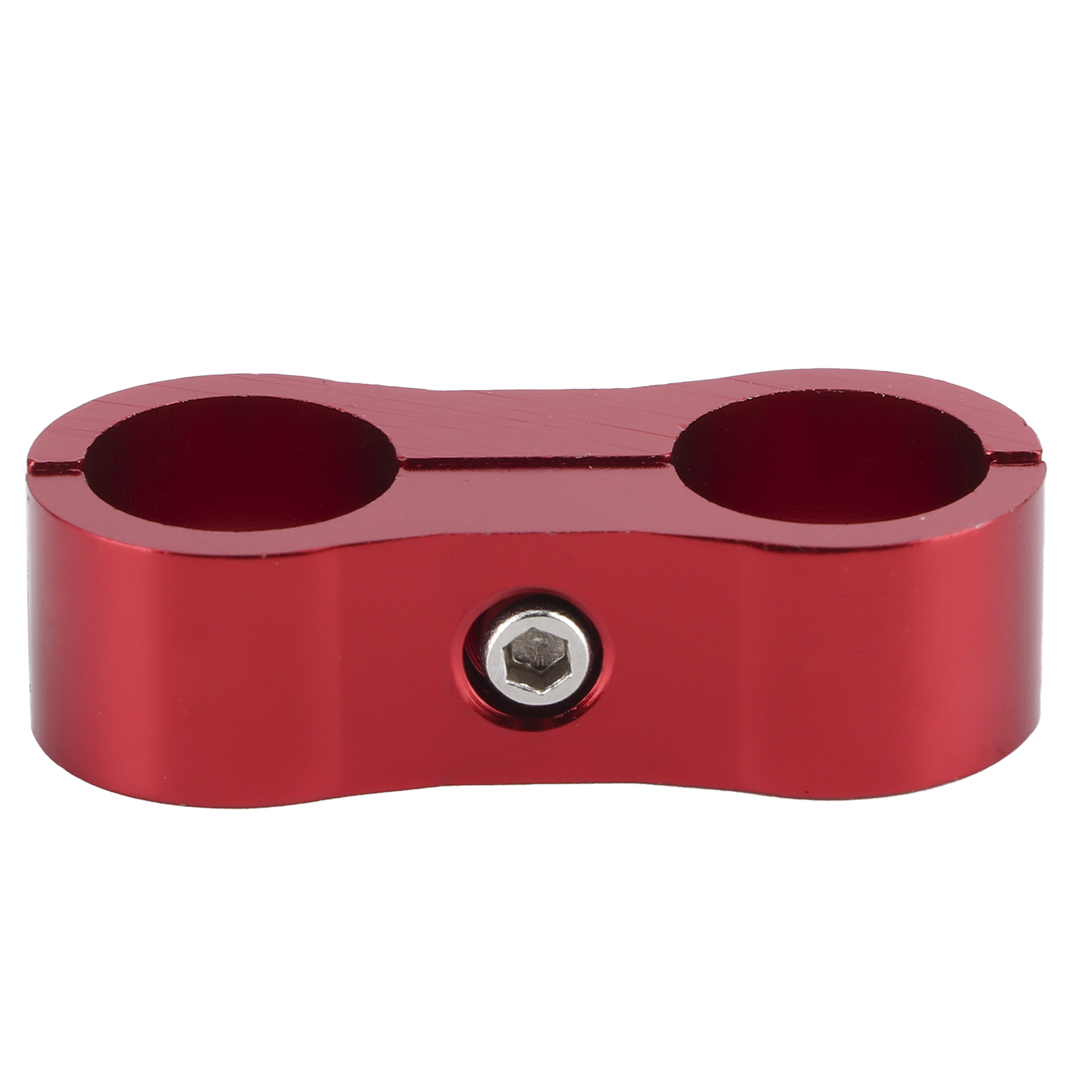 6an Rohrtrenner Aus Roter Aluminiumlegierung, Verteilerklemme Für Kraftstoff-/öl-/brems-/benzinleitungen