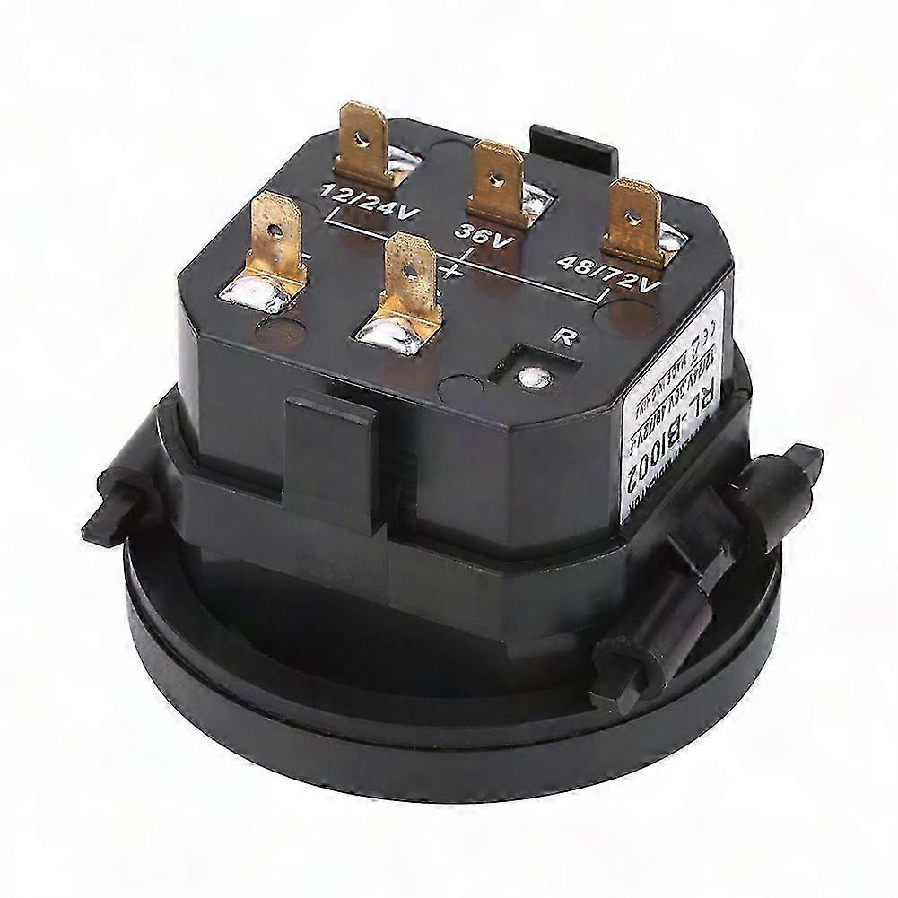 Digitaler Led-batterietester Für Golftrolleys (12 V, 24 V, 36 V, 48 V, 72 V), Mit Füllstandsanzeige Und Digitalanzeige, Kompatibel Mit Verschiedenen Spannungen
