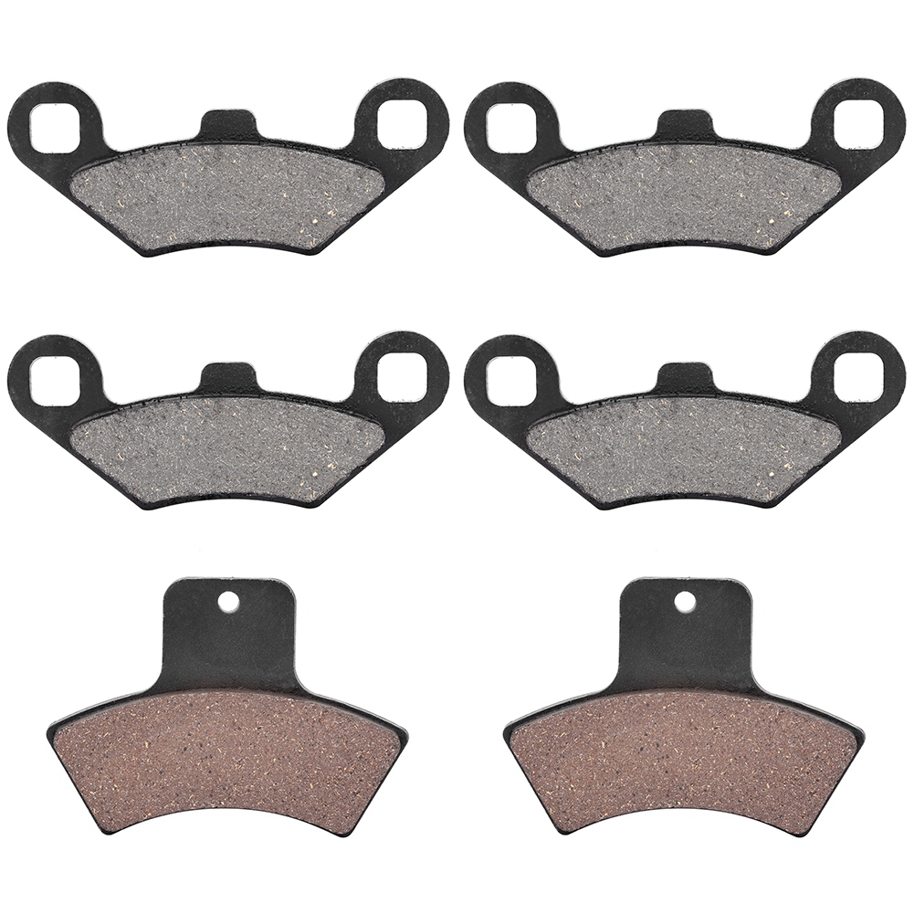 6 Bremsbeläge Für Vorder- Und Hinterachse Für Polaris Sportsman 500 4x4 1998-2002