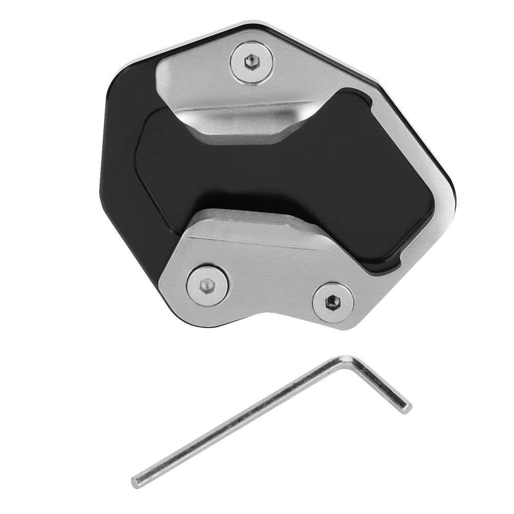 Cnc-gefräste Aluminium-verbreiterungsplatte Für Motorrad-seitenständer, Kompatibel Mit Triumph Tiger 800 2013-2017
