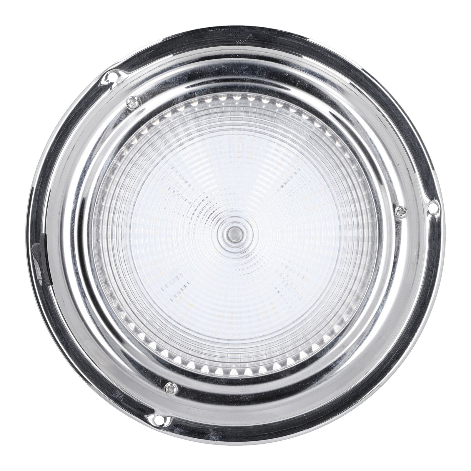 12v Led-deckenleuchte Für Yacht-, Wohnwagen- Und Busdächer - Helle, Warmweiße Deckenleuchte, Staubdicht, Ideal Für Wohnmobile.