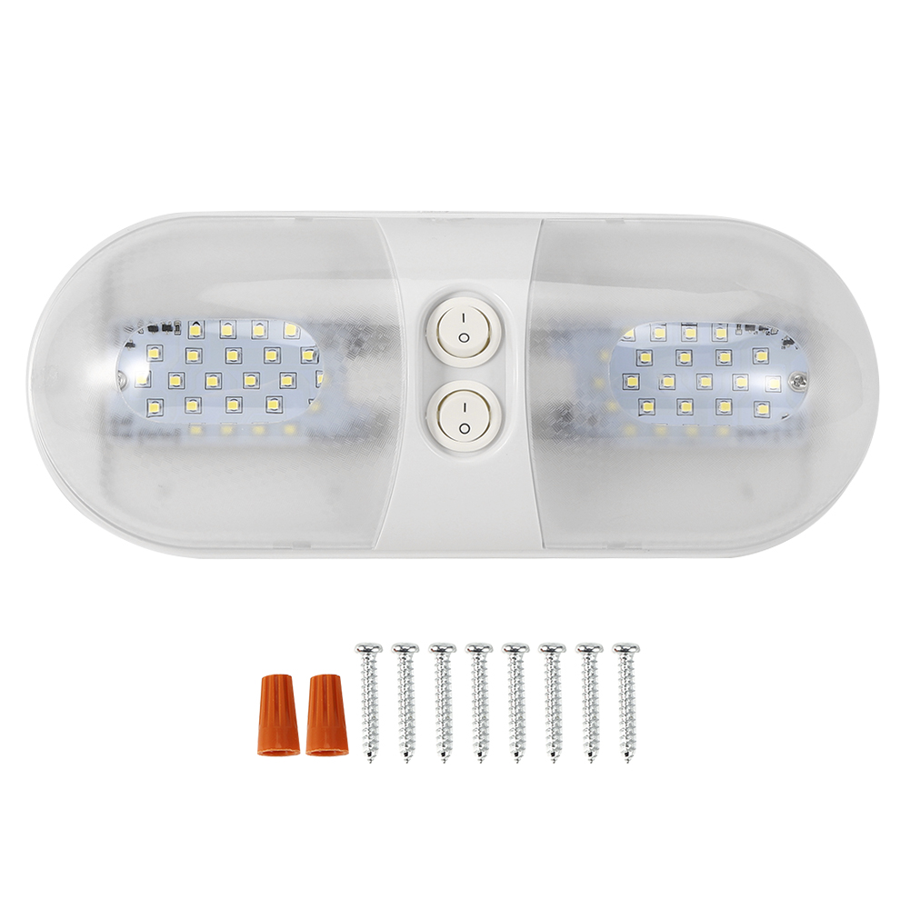 Ovale Led-deckenleuchte 12v 800lm Für Auto, Wohnmobil, Wohnwagen, Boot