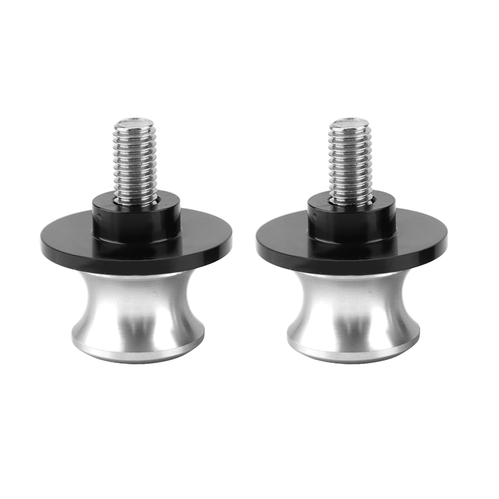 2 Stück 8 Mm Cnc-schwingenaufnahmen Für Motorräder, Silberner Schiebeständer Für Hinten