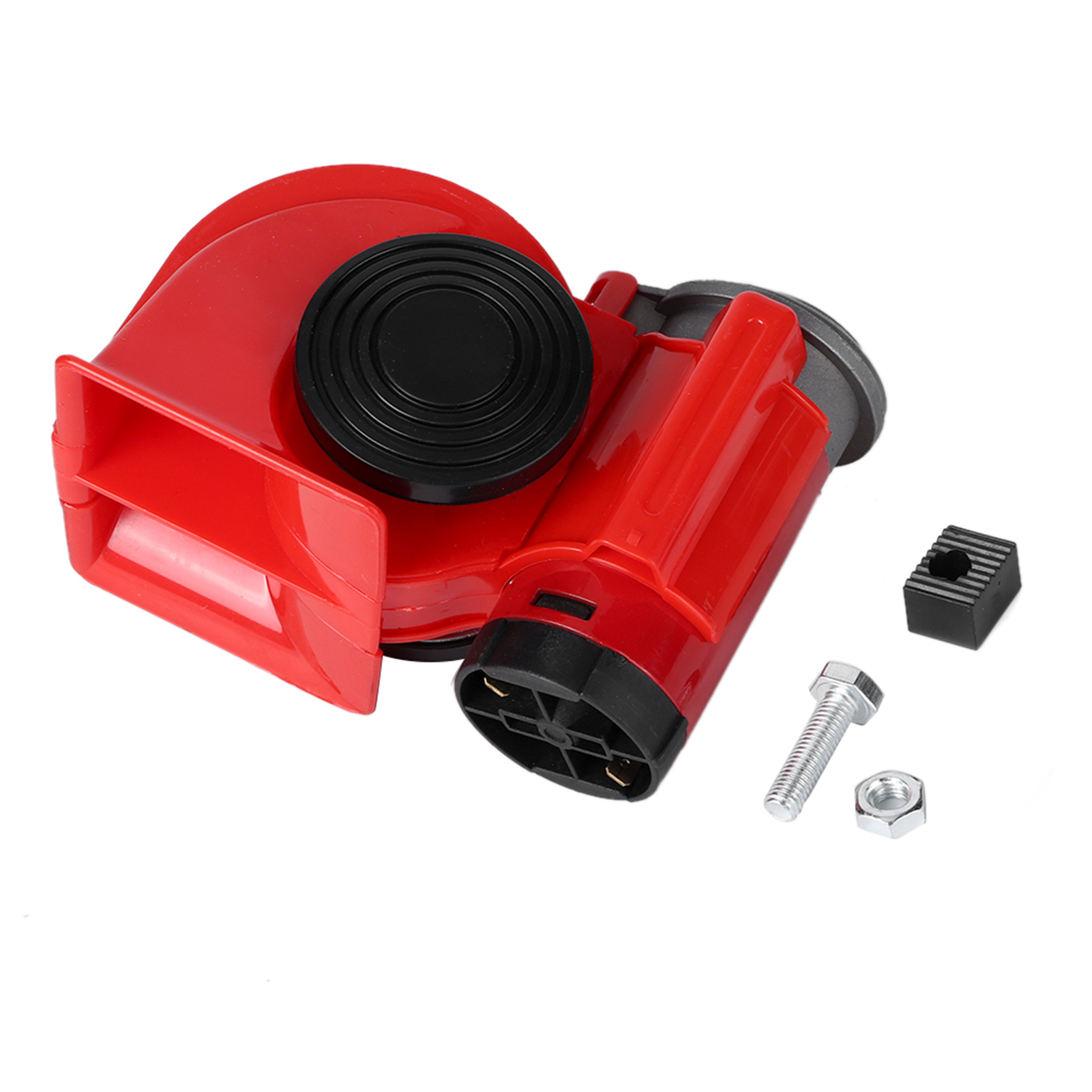 Kompakte 12v 120db Alarmhupe Für Autos Und Motorräder, Leistungsstarkes, Schneckenförmiges Horn