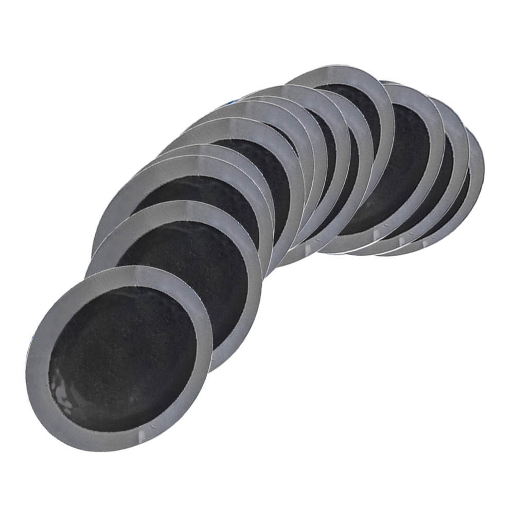 Packung Mit 150 Runden 42-mm-naturkautschukflicken Zur Reparatur Von Schlauchlosen Reifen, Kaltreparaturflicken Für Kraftfahrzeuge.