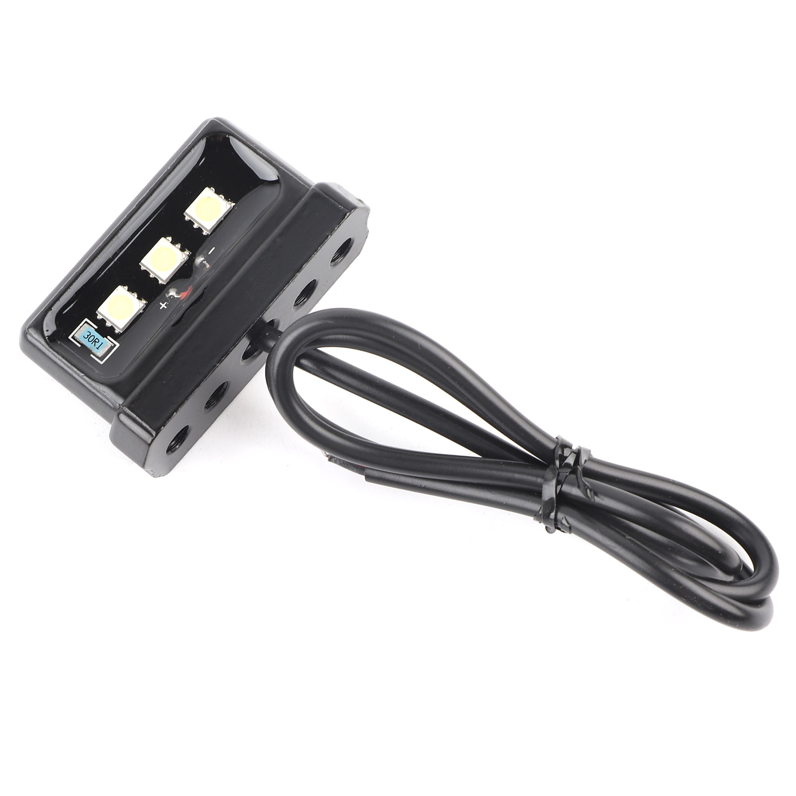 Universelle Motorradhalterung Für Led-kennzeichenbeleuchtung Und Rücklicht, Schwarz, Für Alle Motorradmodelle Und -marken.