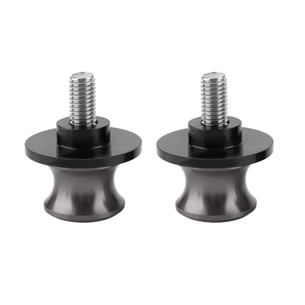 2 Stück 8 Mm Cnc-gefräste Hintere Spulen Für Motorräder, Titan-schwingenspulen-gleiter, Motorradständerhalterungen