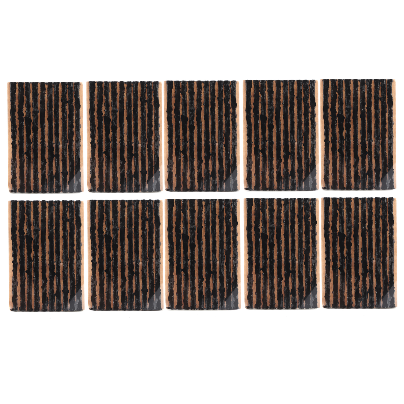 100 Stück 100x3mm Schwarze Gummi-reparaturstreifen Für Schlauchlose Reifen An Auto Und Motorrad