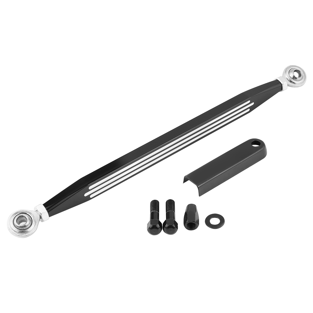 Cnc-gefräste Schwarze Verbindungsstange Für Motorrad-schalthebel