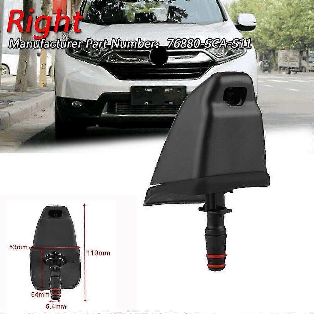 Scheinwerferwaschdüse Für Honda Cr-v 2005-2006, Ersatzteil 76885-sca-s11, Kompatible Frontdüse, Austauschsatz.