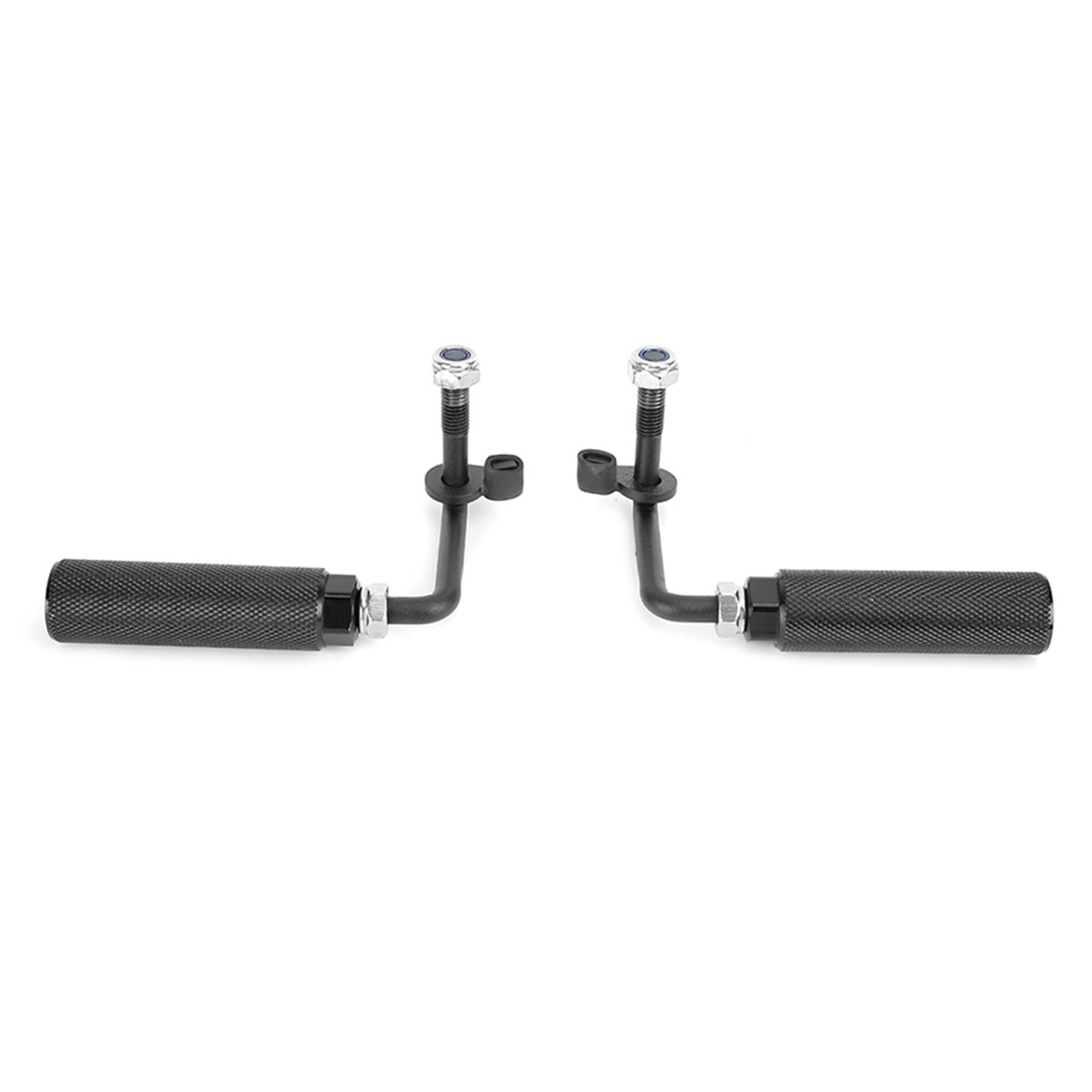 2 Außentür-fußstützen Für Jeep Wrangler 2007-2017, Schwarze Trittbretter Aus Metall, Autopedalzubehör