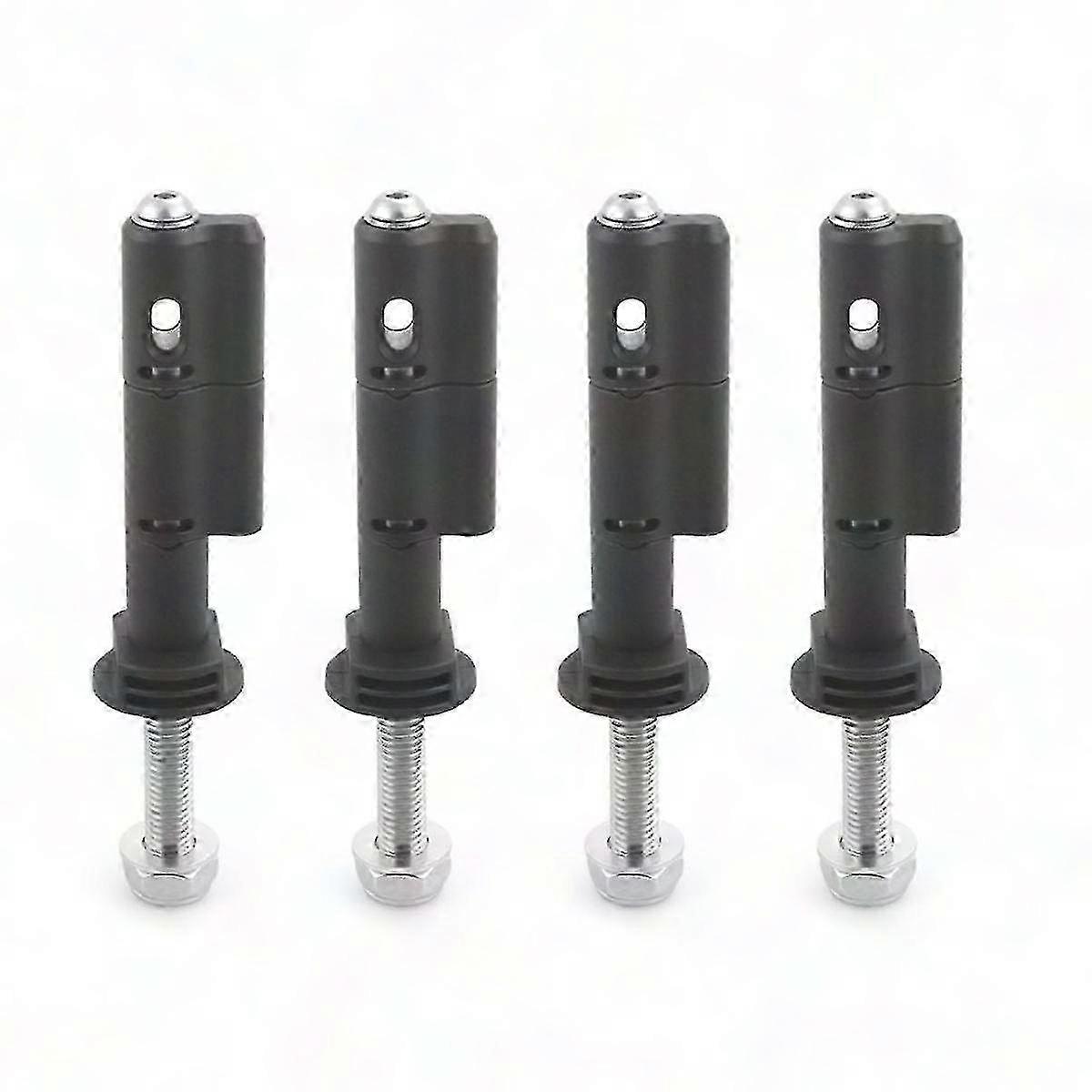 Maxtrax Mkii Schlammbergungsplatten-befestigungen, 4 Verriegelbare Montagebolzen, Befestigungssatz Für Bergungsplatten, Sicheres Design Für Jedes Gelände.