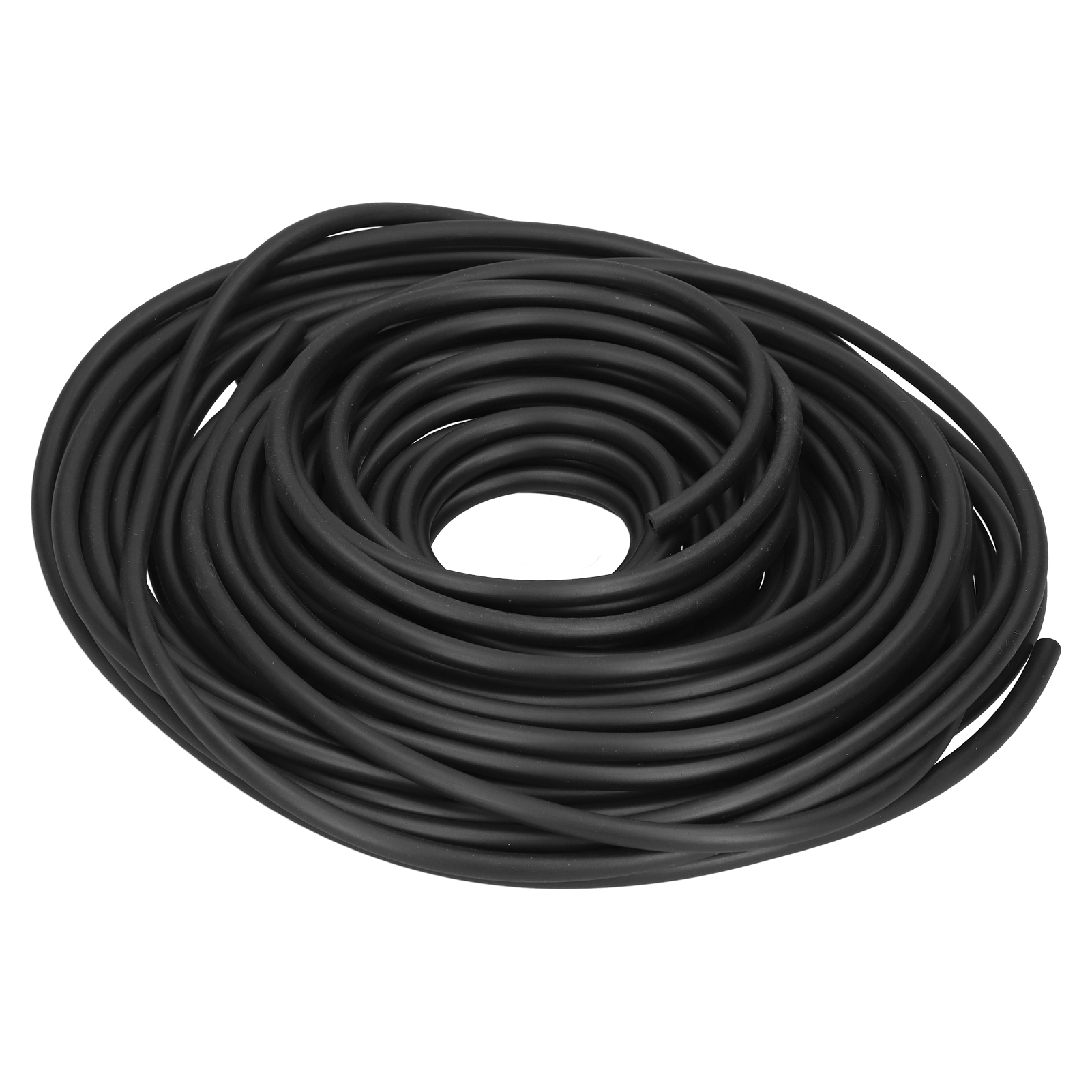 20 M Langer Schwarzer Gummikraftstoffschlauch Für Motorrad, Pitbike, Dirtbike, Atv, Quad, M Gu07