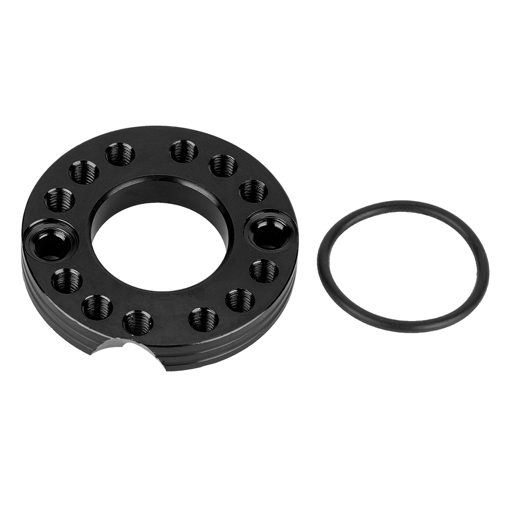 28-mm-cnc-vergaseransauganschluss Aus Aluminium Für Motorrad-pitbike (schwarz)