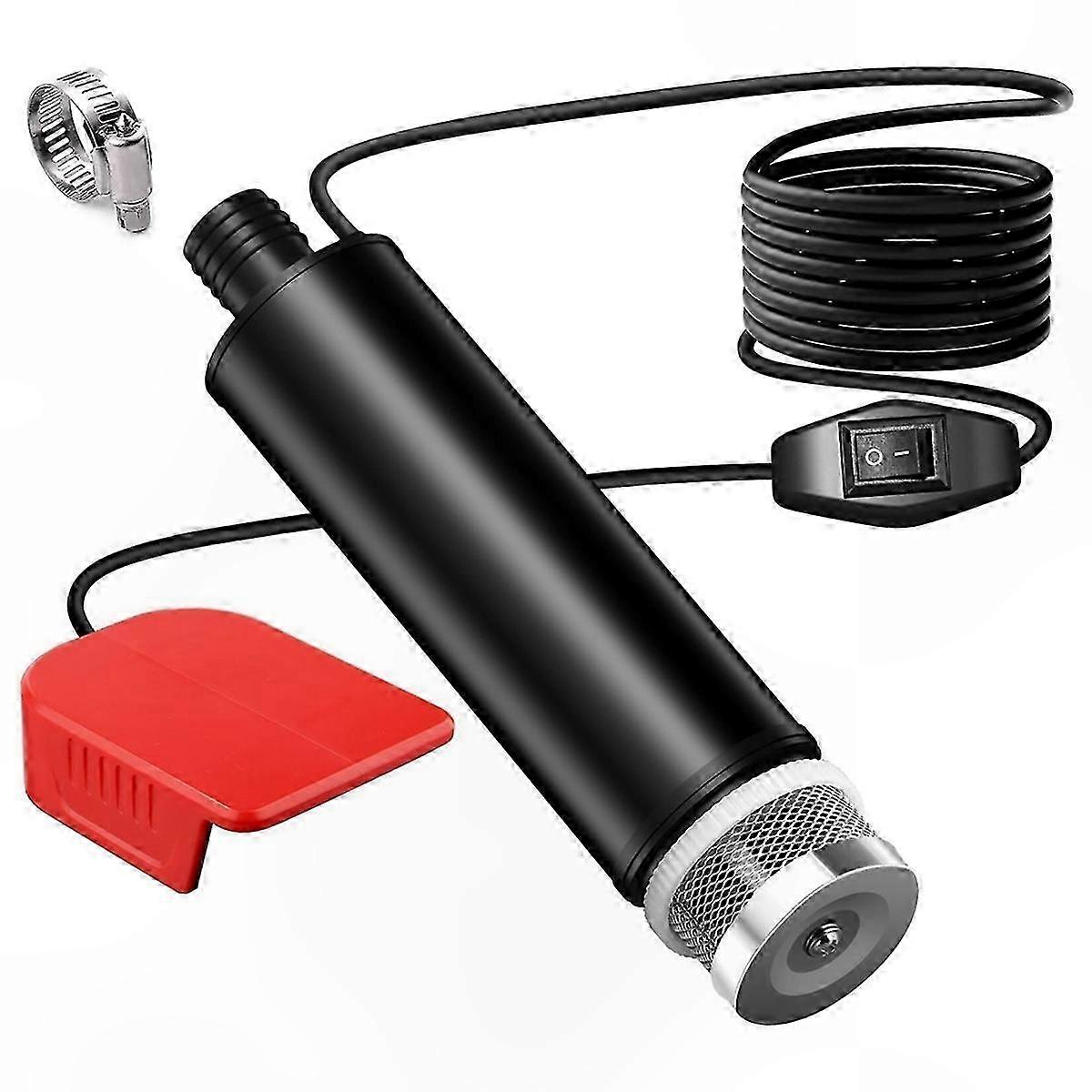 Akkubetriebene Tauchpumpe Für 18-v-batterie, Wasserfördergerät Für Camping, Badewanne Und Garten, Tragbares Modell