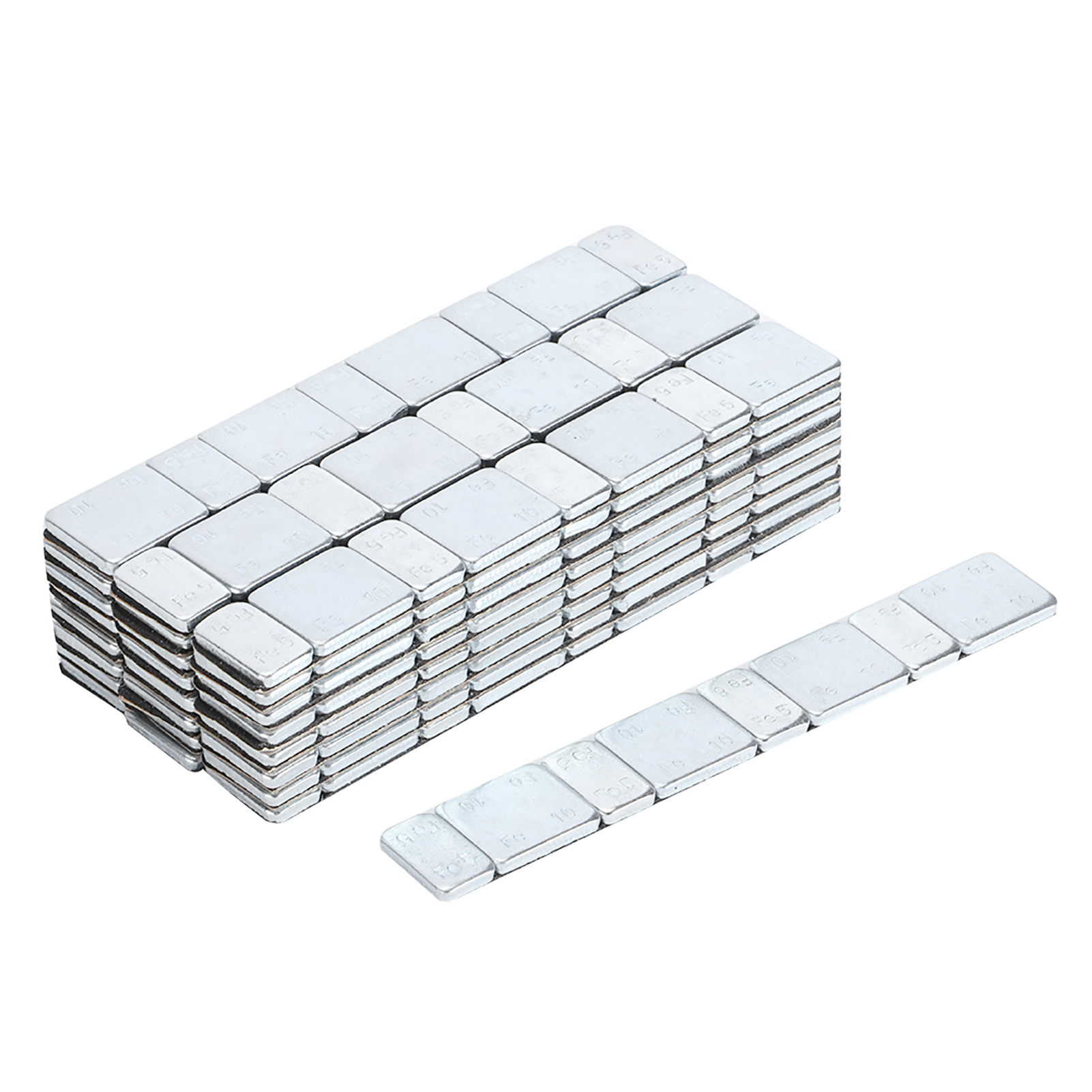 5 G + 10 G X 25 Streifen 60 G 2,12 Oz Selbstklebende Felgen-auswuchtblöcke Selbstklebende Gewichte Zum Auswuchten Von Autoreifen (ohne Schaufel)
