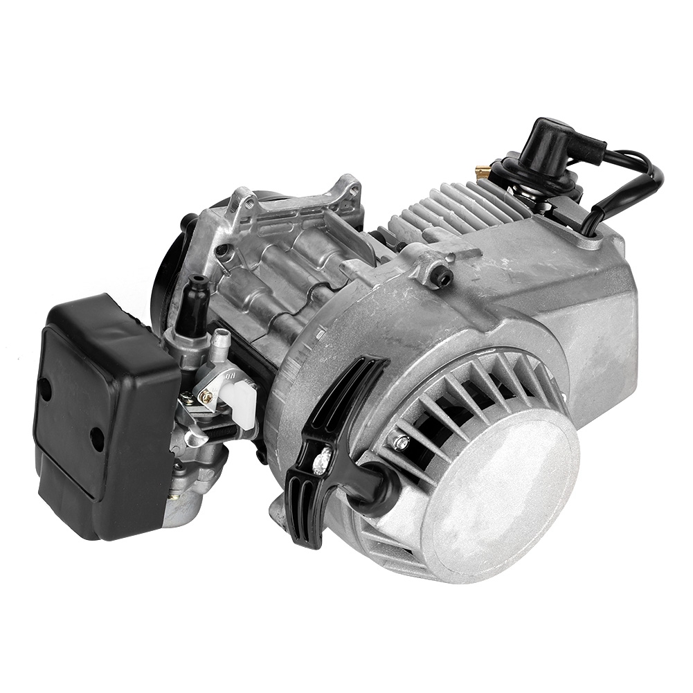 49-cm³-zweitakt-motor Mit Handzug Für Mini-pocket-quad, Dirtbike, Atv Und Buggy