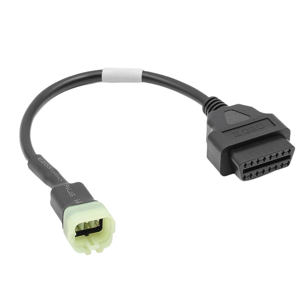 Obd2 6-pin Auf 16-pin Adapterkabel Für Motorraddiagnose, Fehlererkennungsanschluss.