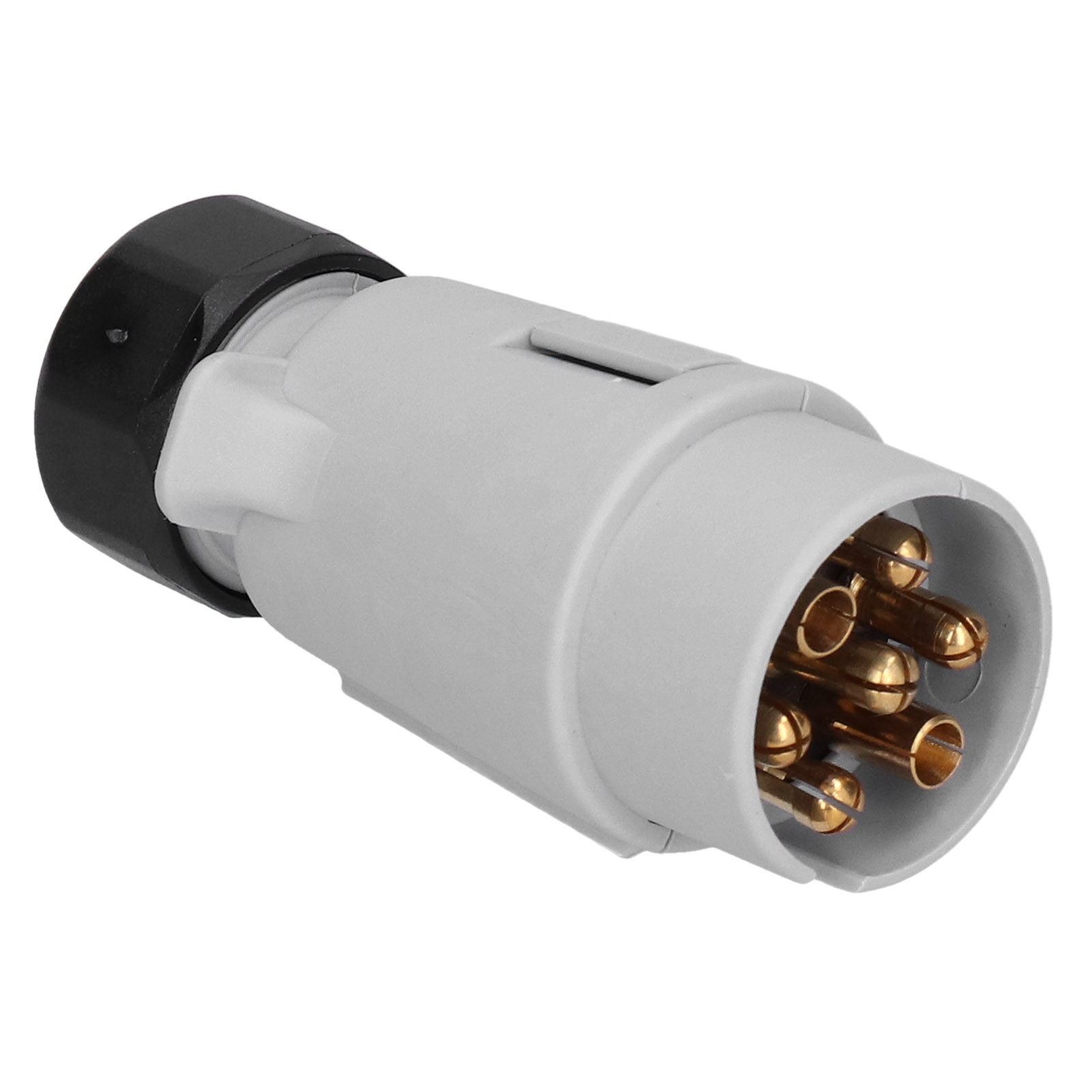 Wasserdichter 7-loch-adapterstecker Für Anhänger, Wohnwagen Und Nutzfahrzeuge – Wasserbeständiger Europäischer Stecker.