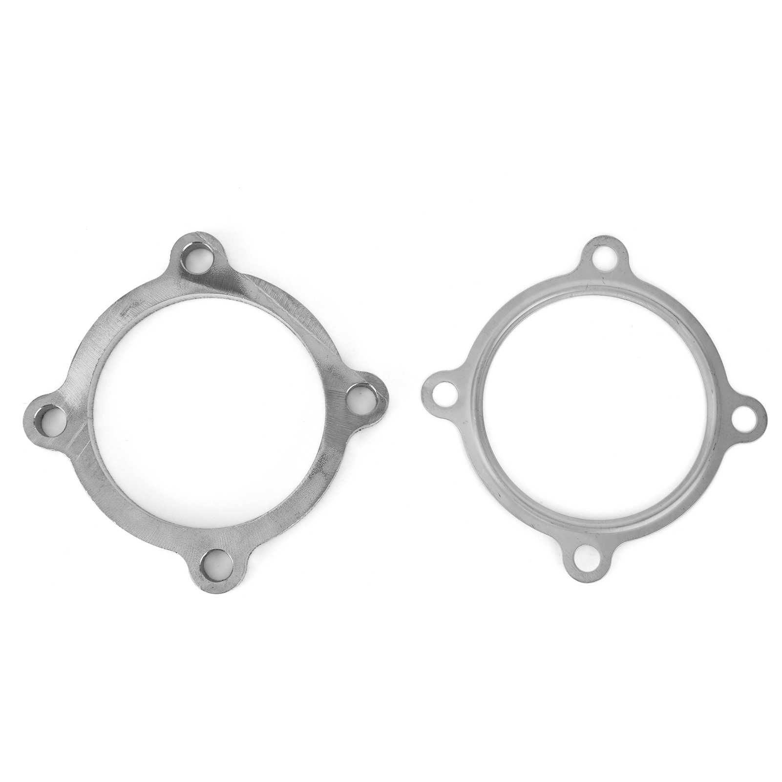 Turbo-abgaskrümmer-flanschdichtung, 3 Einlässe, 4 Schrauben, Kompatibel Mit Garrett T3, T3/t4, Gt30, Gt30/gt35.
