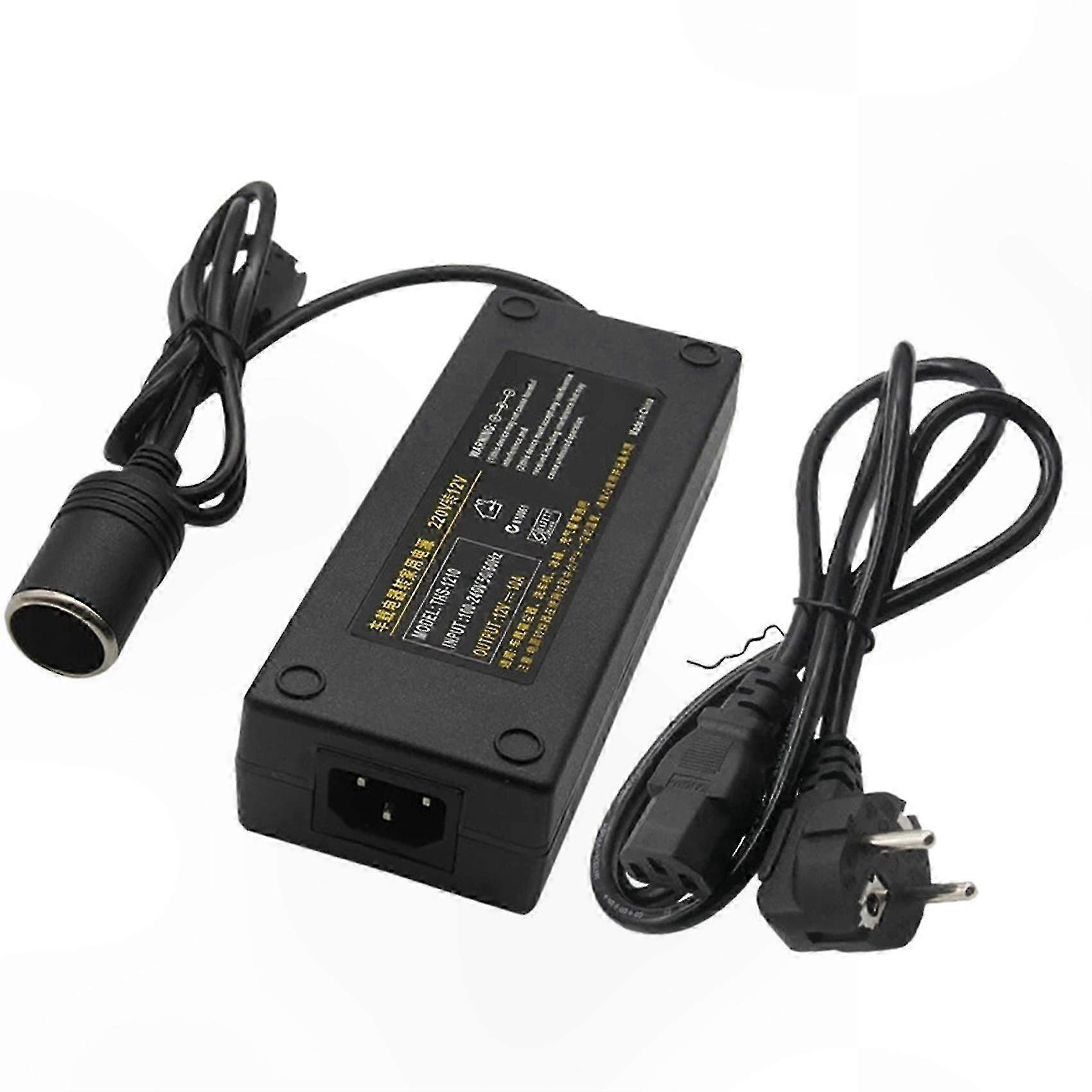 12v Auf 220v 160w 15a Wechselrichter, Kfz- Und Haushaltsnetzteil, Zigarettenanzünderstecker Inklusive, Tragbares Netzteil