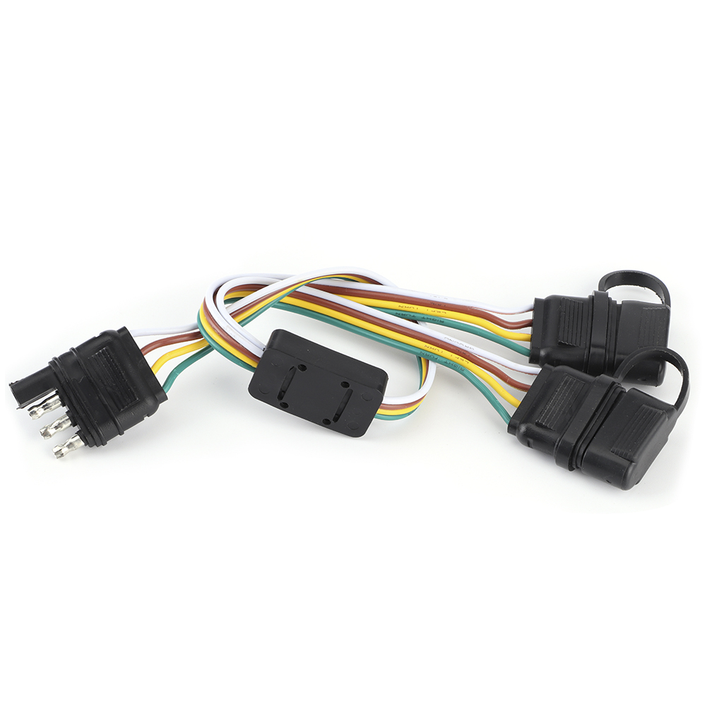 4-poliger Anhängerstecker-adapter, Us-split-stecker, Kabelgebundener Anschluss Für Wohnwagen