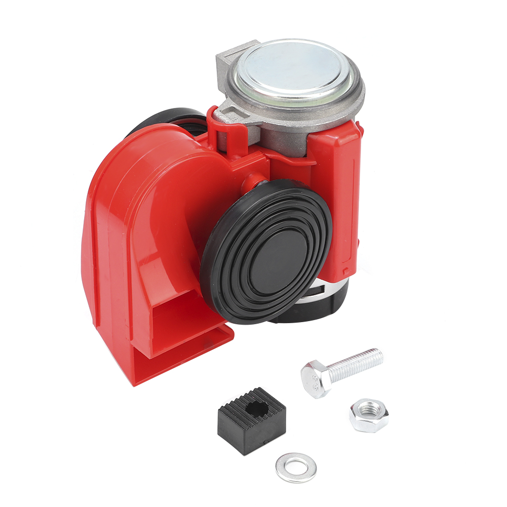 12-v-motorrad-/autohupe Mit Integriertem Spiraldesign, 120 Db Superleistungshupe