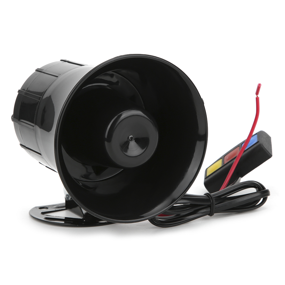 12v 30w Elektronisches Horn Mit 3 Tönen Für Auto, Motorrad, Krankenwagen, Leistungsstarke Sirene