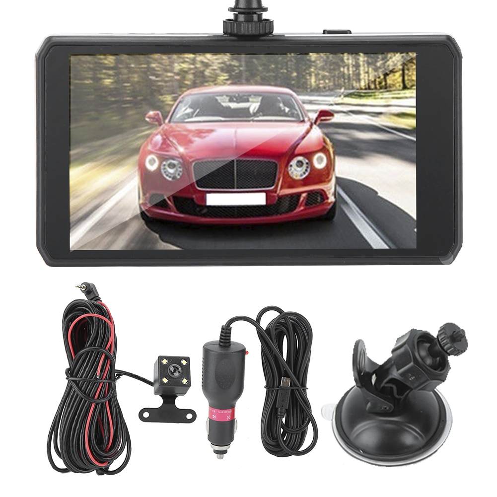 Duale 140° 4,5-zoll 1080p Auto-dashcam Mit Weitwinkel-lcd-videorekorder